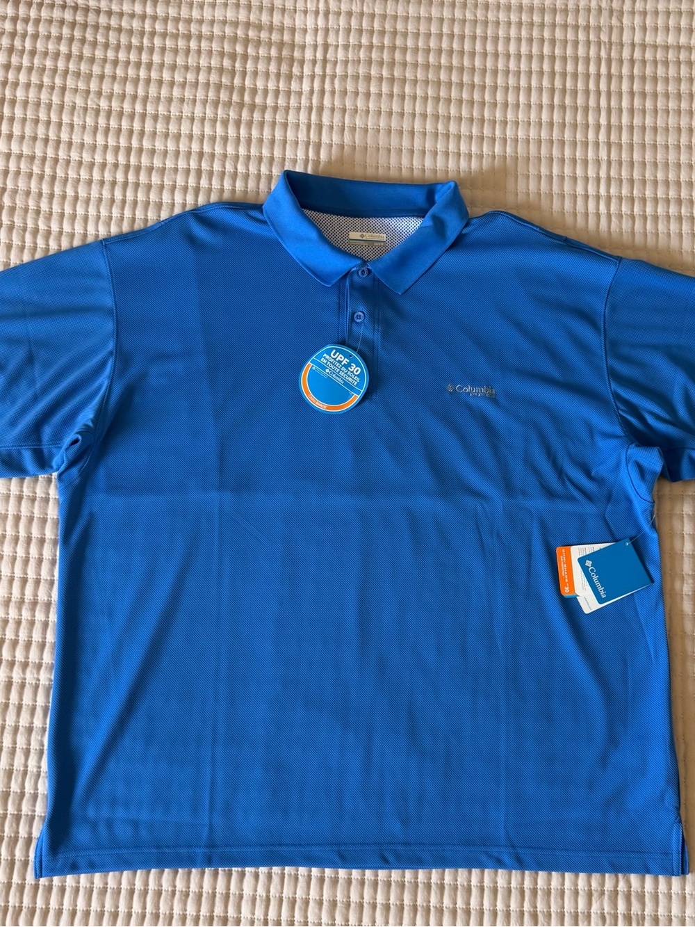 Performance Fishing Gear Columbia Men's Royal Blue Performance Polo 3XL